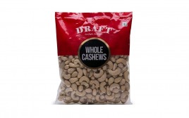 Draft Whole Cashews   Pack  500 grams